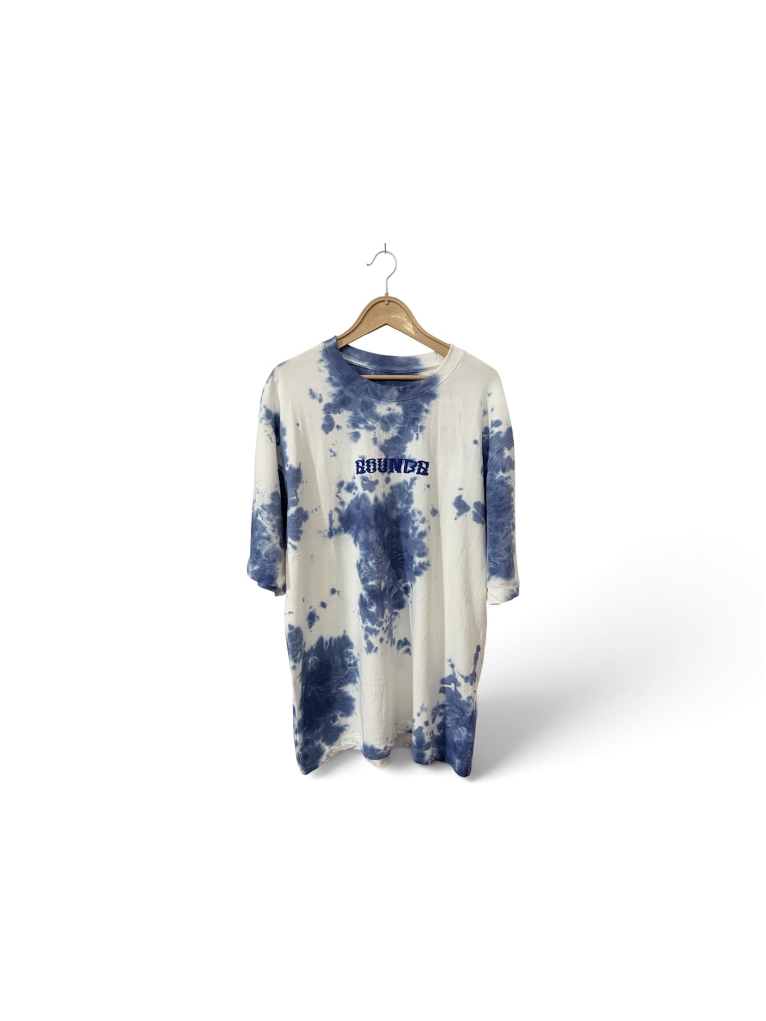 Crocktees — Blue & White Tie-dye