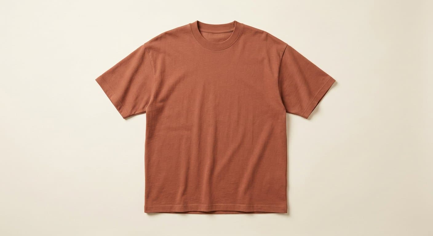 Nova Loom terracotta oversized t-shirt